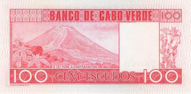 Kap Verden p54 100 Escudos 1977